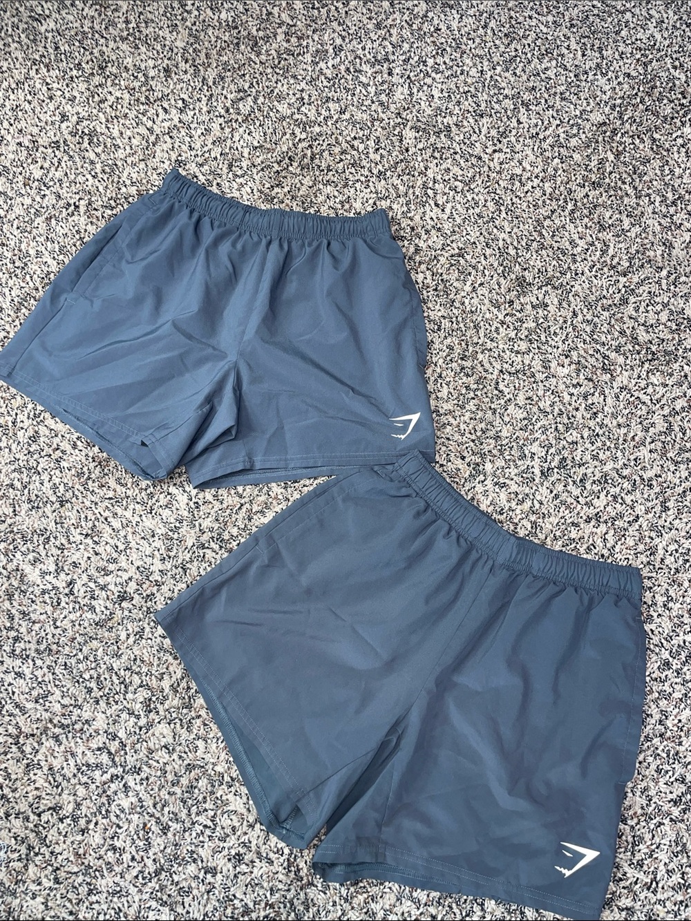 Gymshark Men’s Gray Athletic Training Shorts Size XS Unlined 5” EUC